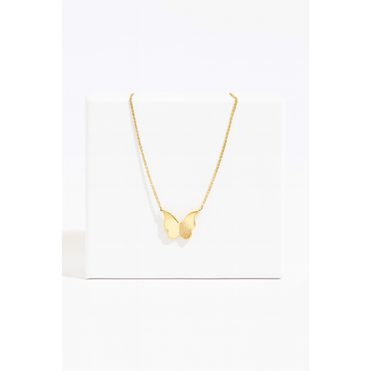 Golden Butterfly Dream Necklace