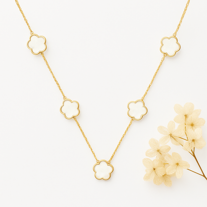 Golden Blossom Harmony Necklace