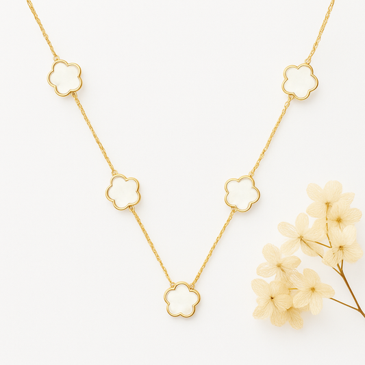 Golden Blossom Harmony Necklace