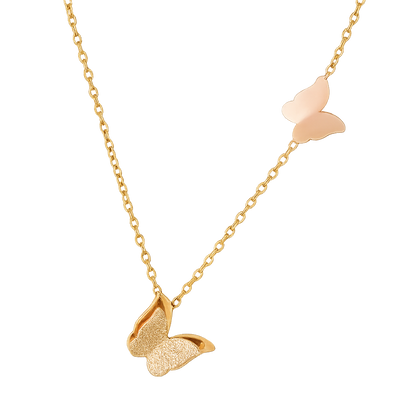Golden Butterfly Dream Necklace