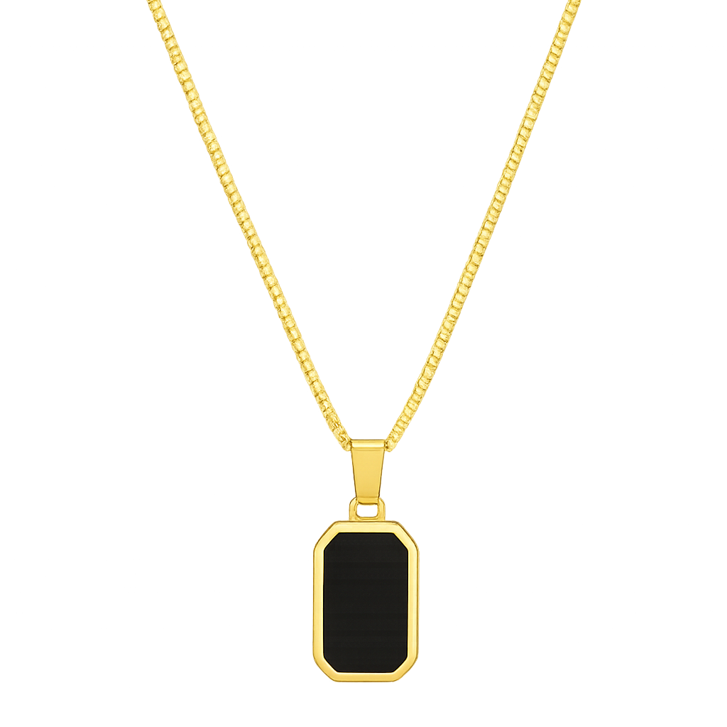 Golden Infinity Knot Necklace