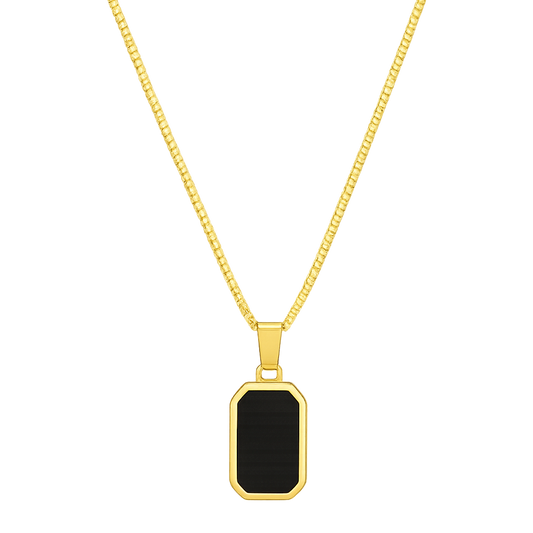 Golden Infinity Knot Necklace