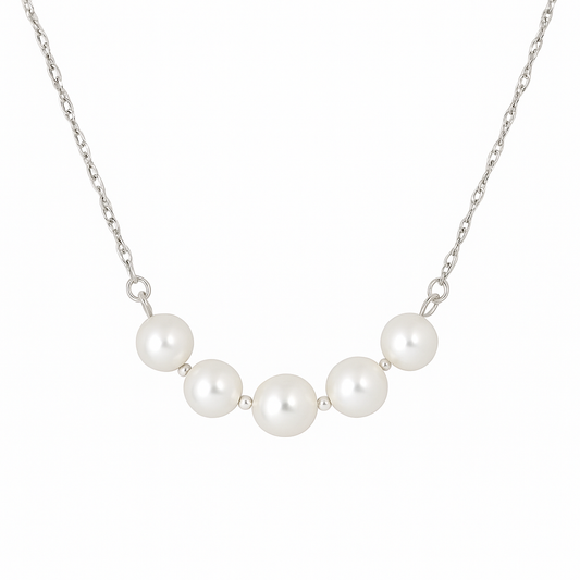 Graceful Pearl Harmony Necklace