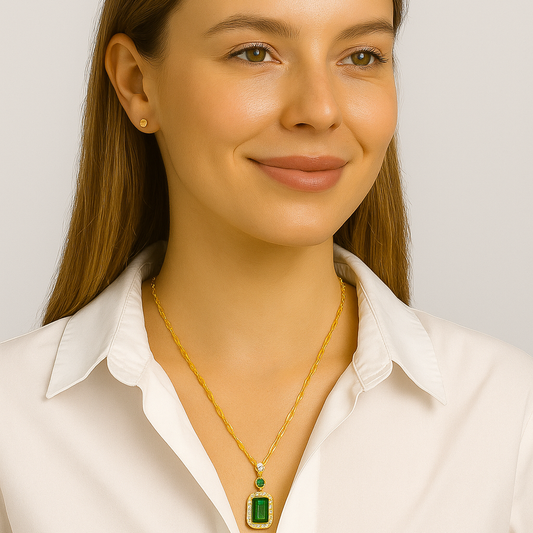 Emerald Majesty Necklace
