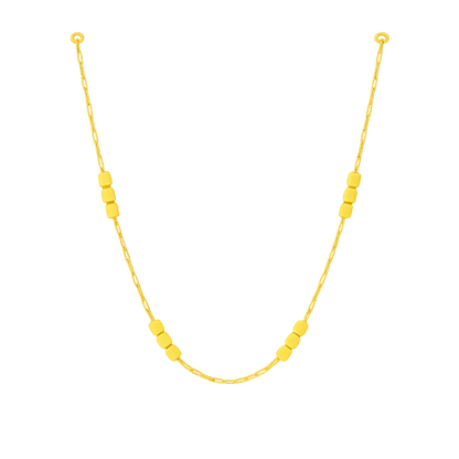 Golden Geo Chain Necklace